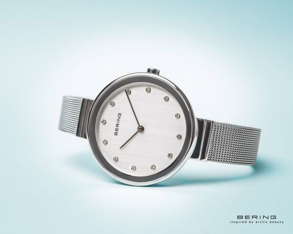 Zegarek damski Bering srebrny kolor
