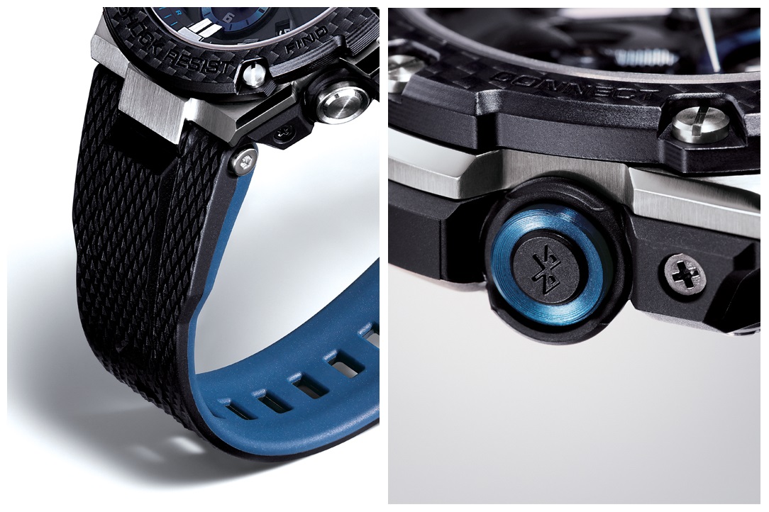 Zegarek męski Casio G-Shock Bluetooth Sync Carbon Limited GST-B100XA-1A