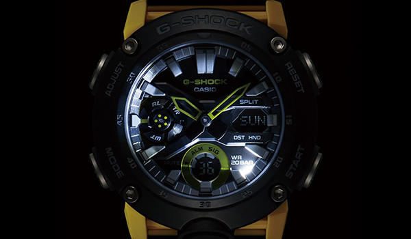 Zegarek G-Shock podświetlenie LED