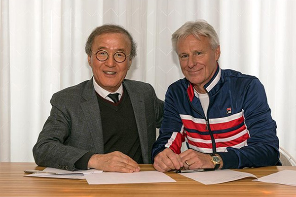 Ambasador Fila Björn Borg tenisista