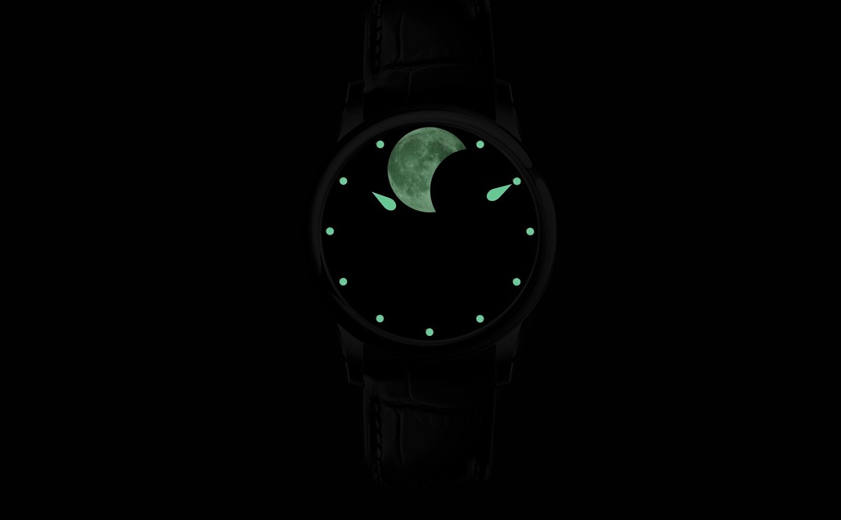 Zegarek męski Schaumburg MooN Meteorite podświetlenie Super-LumiNova