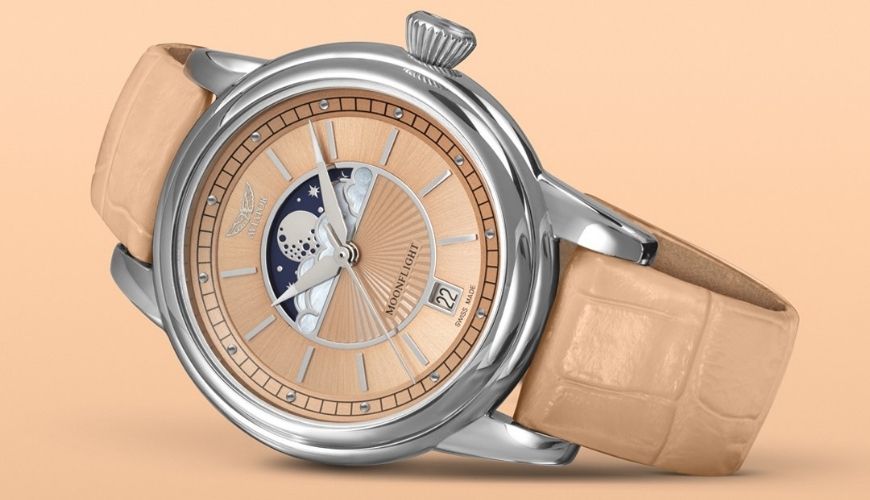 Zegarek damski Aviator Moonflight