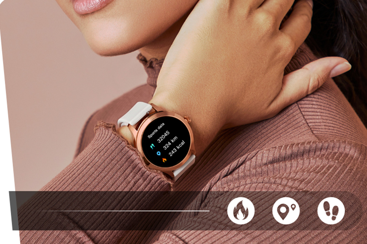 Smartwatch damski Marea łączy się z telefonem