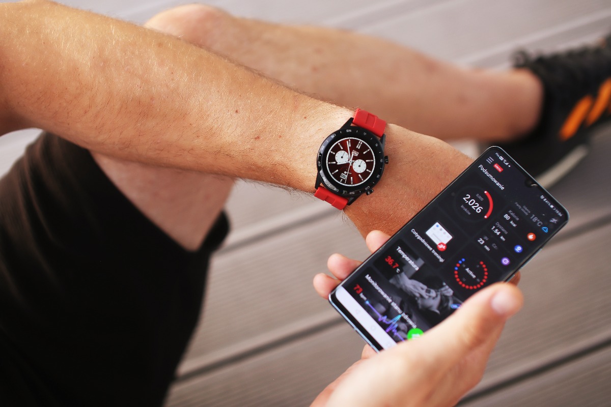 Smartwatch Vector Smart Sport SET VCTR-32-06RD aplikacja