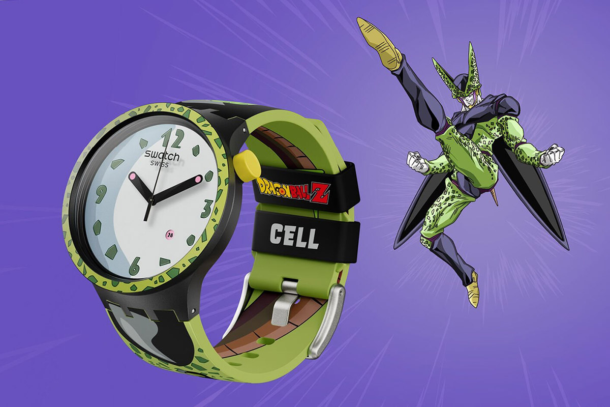 Cell Swatch X Dragon Ball Z