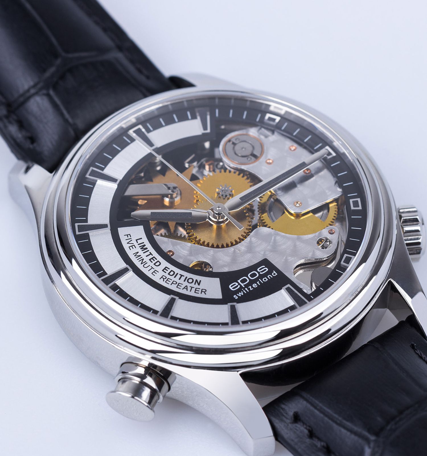 Zegarek męski Epos Oeuvre D’Art Répétition Limited Edition + Rotomat Wolf