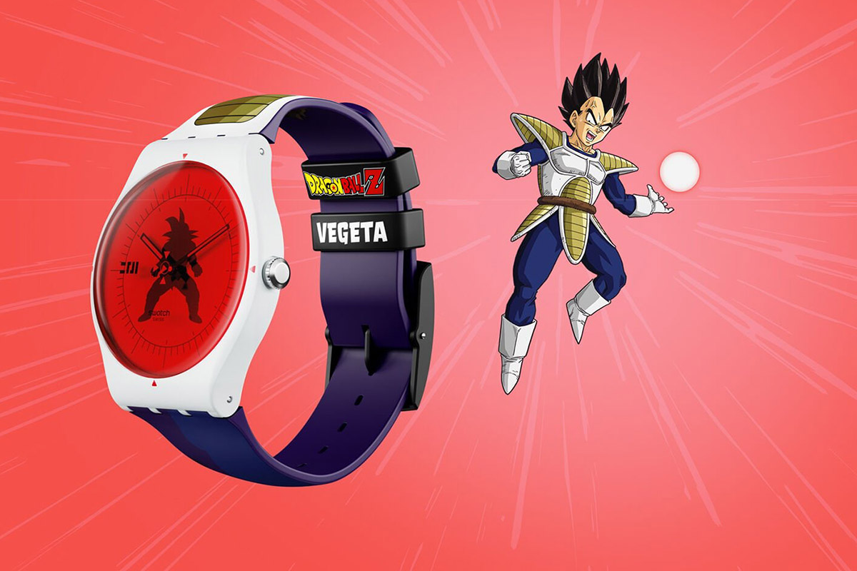 VEGETA Swatch X Dragon Ball Z