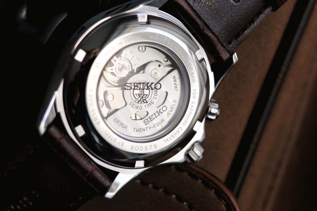 Mechanizm Seiko kaliber 6R35A zegarek SPB121J1