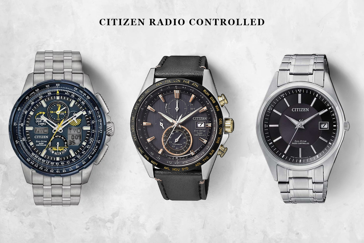 Zegarki Citizen Radio Controlled