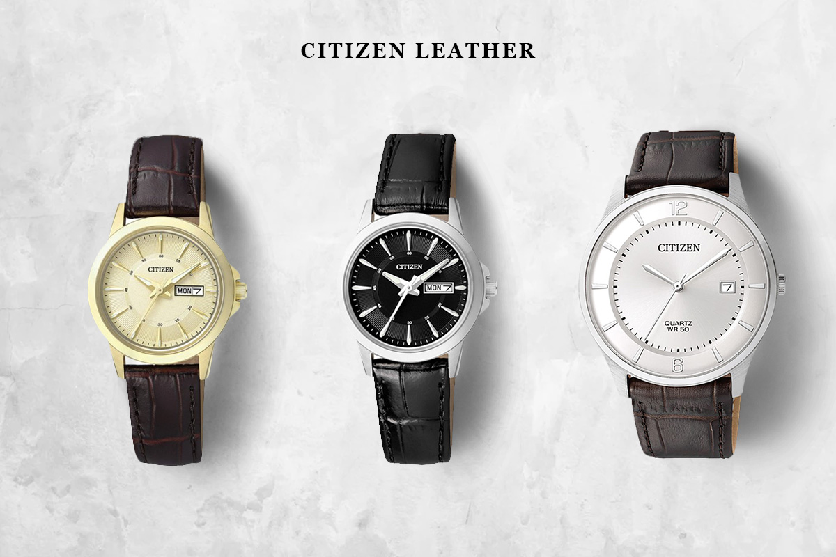 Zegarki Citizen Leather