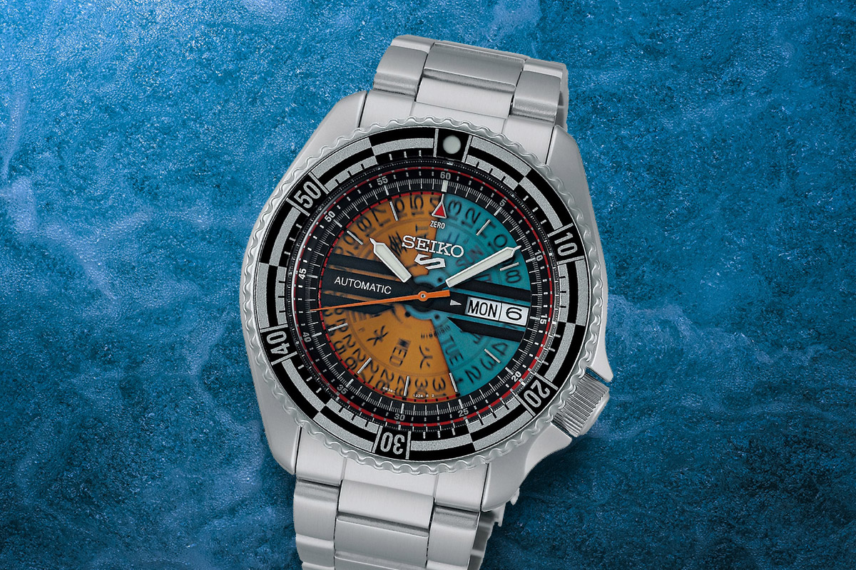 zegarek meski marki seiko limitowana edycja kosuke kawamura model 5 sports srpj41
