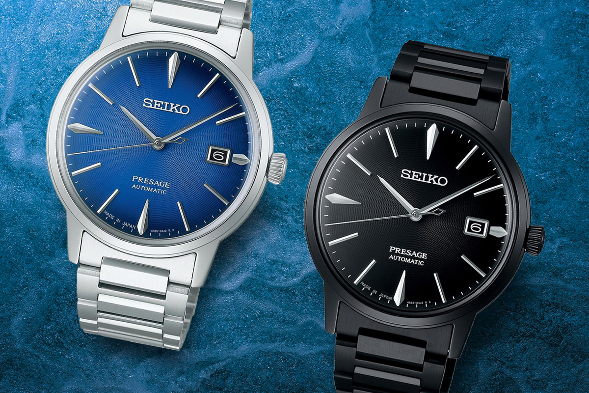 zegarki marki seiko seria presage modele meskie referencje srpj131j1 oraz srpj15j1