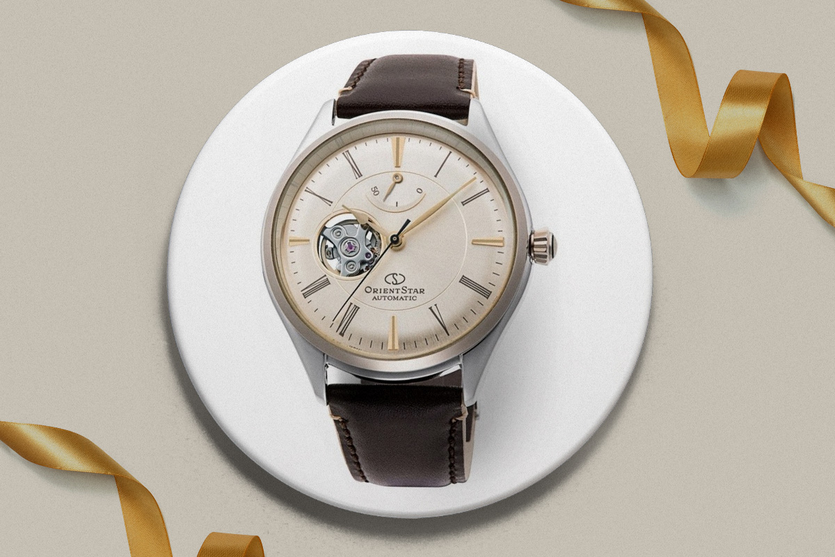 Orient Star Classic Semi-Skeleton zegarek na prezent