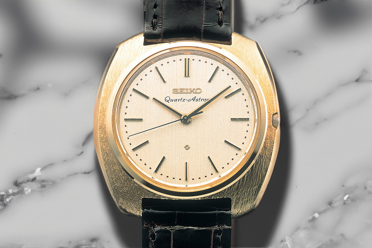 Seiko Astron 35 SQ - pierwszy kwarcowy zegarek z roku 1969