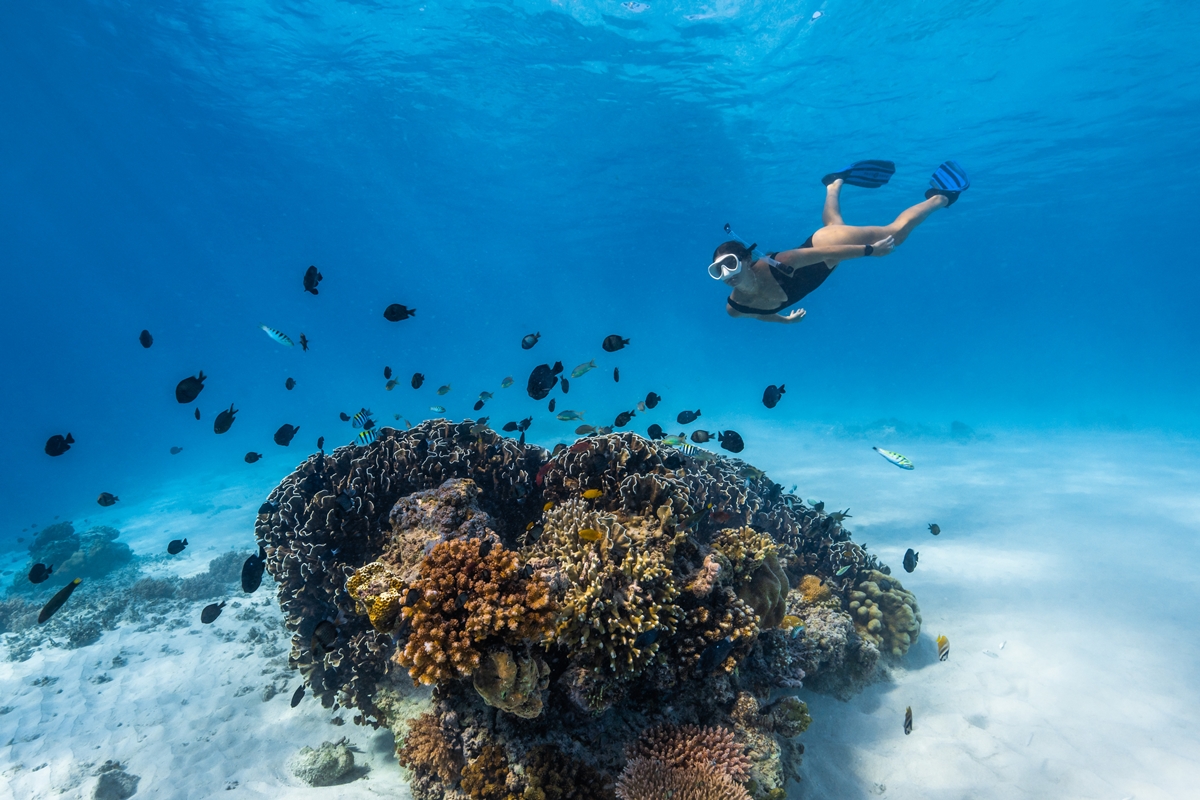 Snorkeling z zegarkiem Suunto 9 Peak Pro