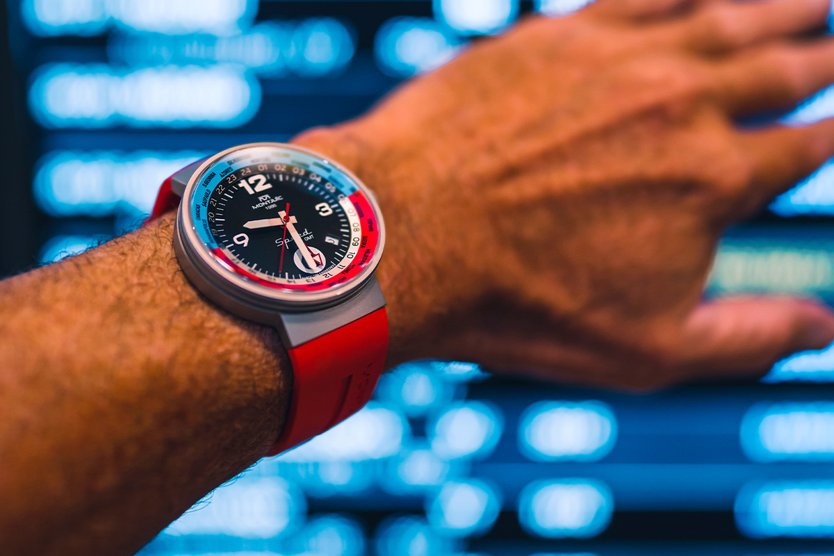 zegarek marko montjuice z kolekcjii speed gmt