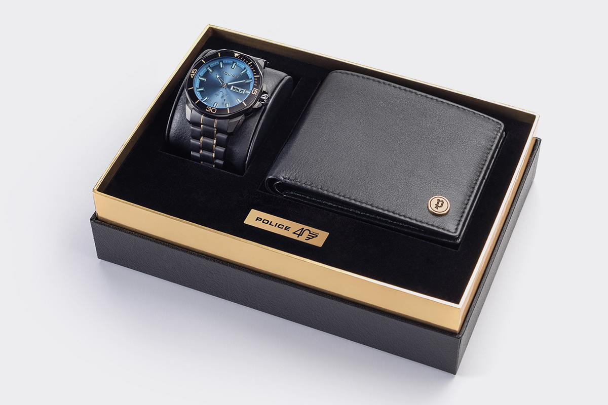 The Anniversary Collection Watch And Wallet Gift Set By Police 