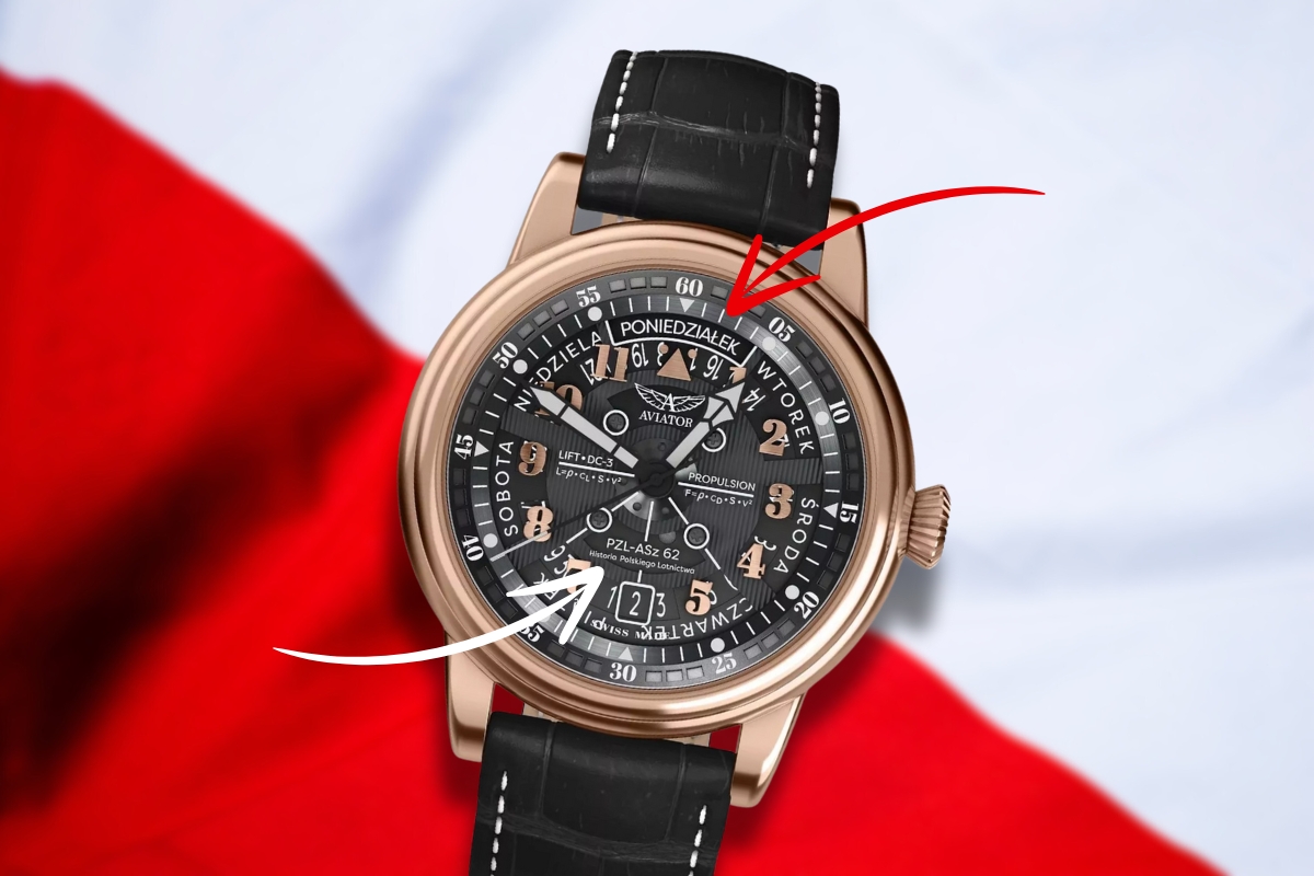 Aviator Douglas Day-Date Polish Limited Edition