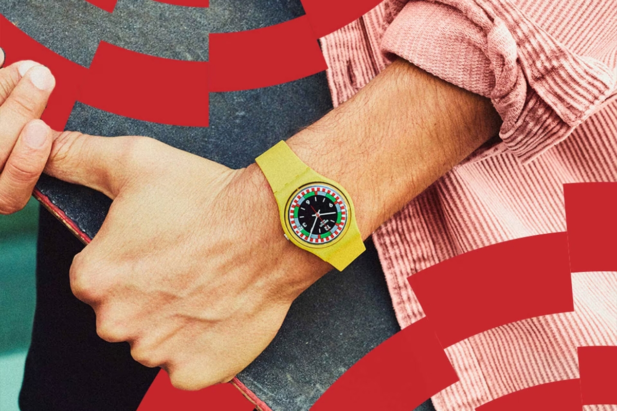 Zegarek Swatch Bioceramic Yel-Race