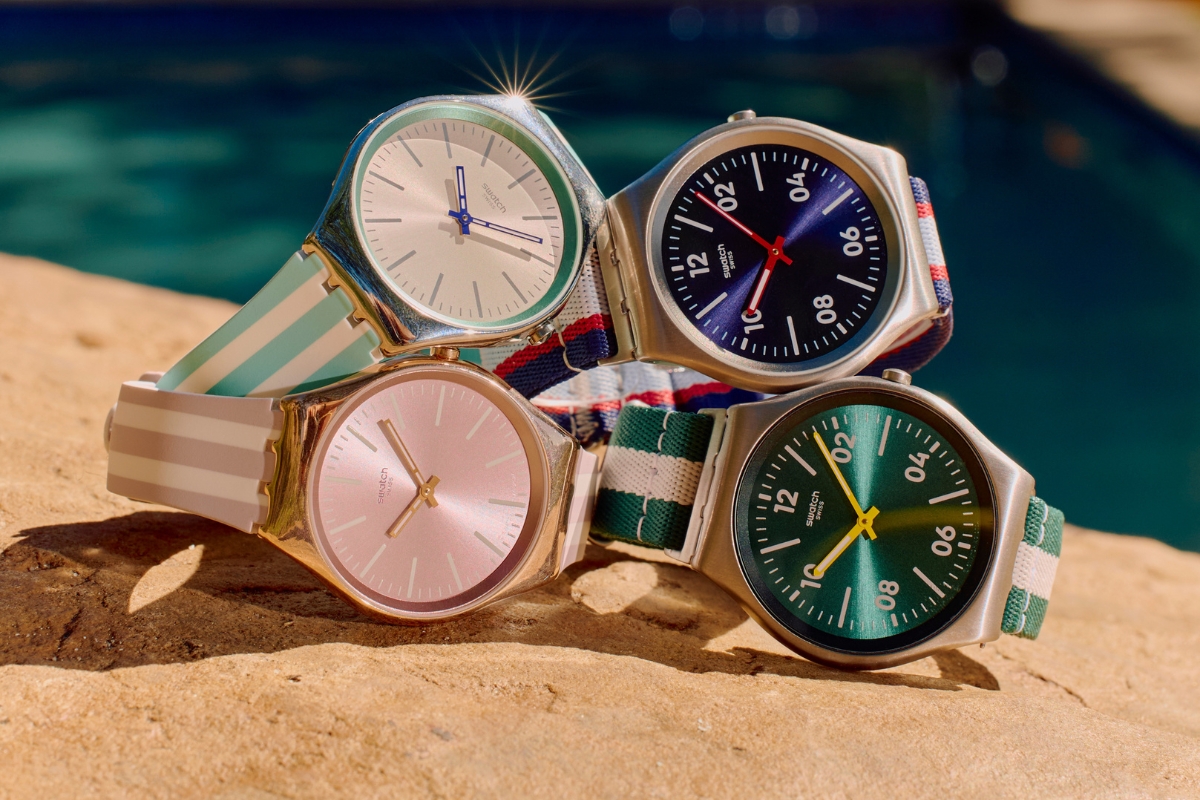 Zegarek Swatch Beach Hour Skin Irony