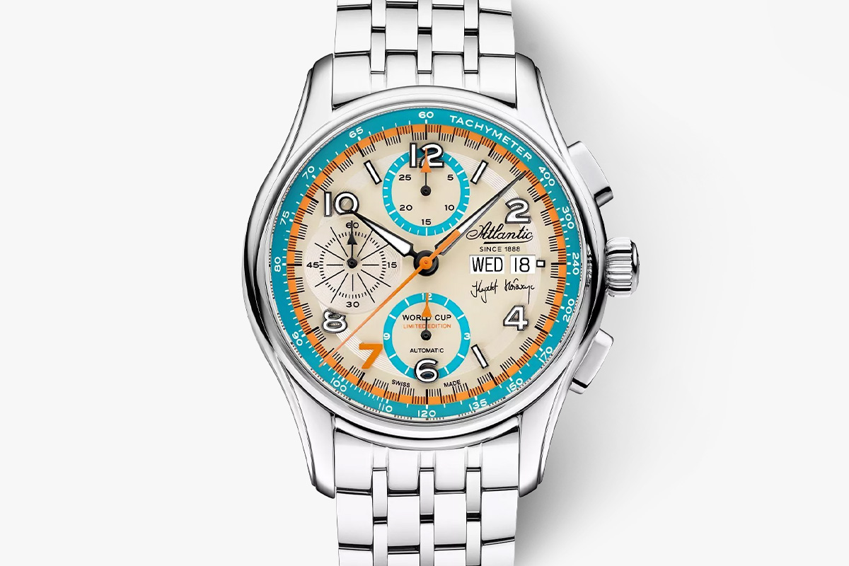 Atlantic Worldmaster Prestige Valjoux Chronograph Krzysztof Hołowczyc SET Limited Edition