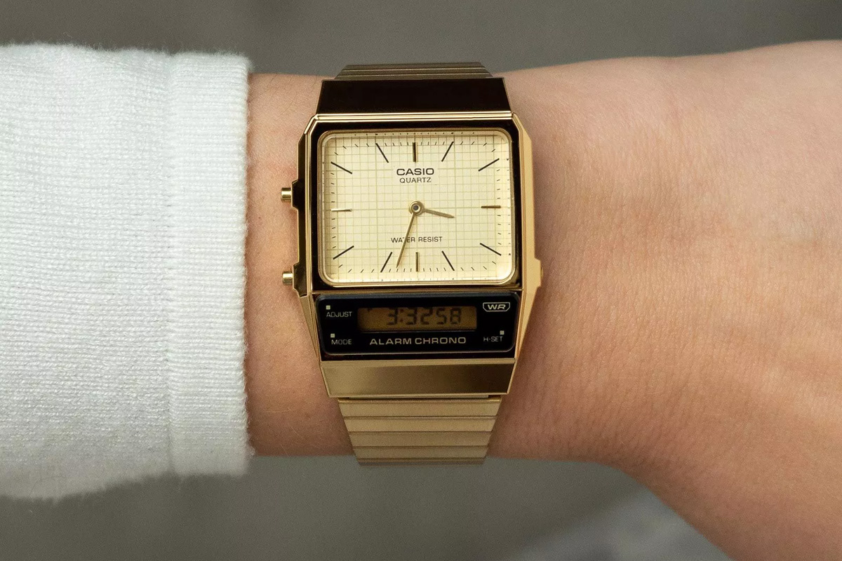 Casio VINTAGE Edgy gold AQ-800EG-9AEF