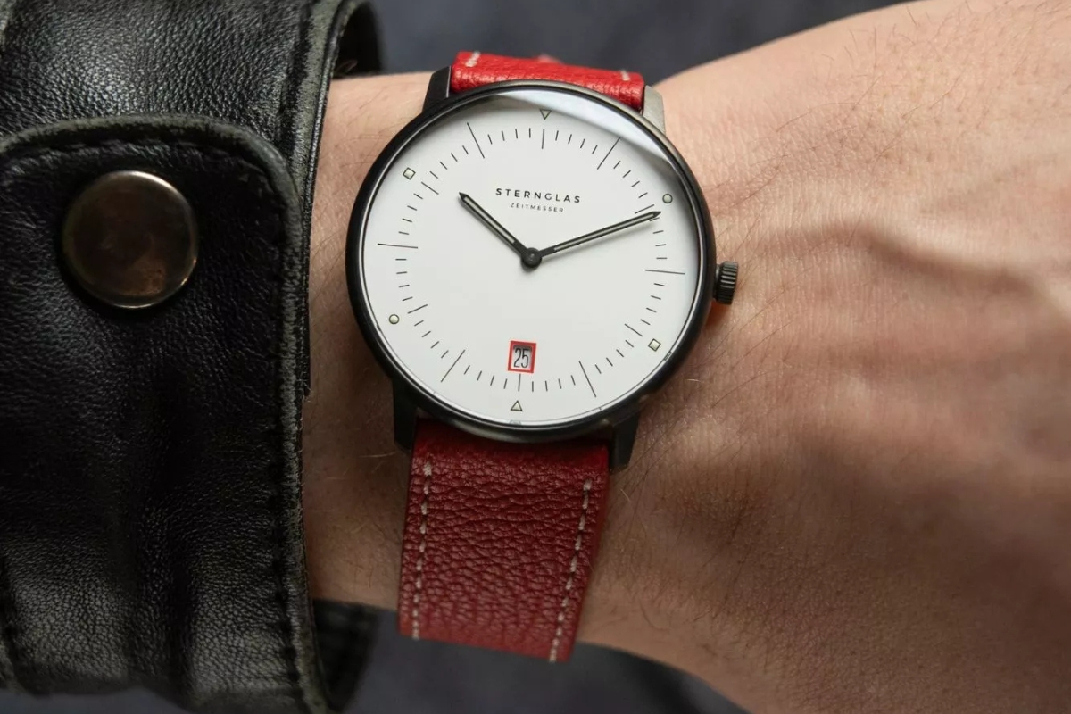 Zegarek męski Sternglas Naos Edition Bauhaus