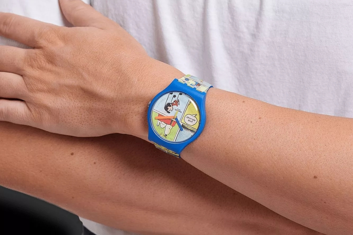 Zegarek dziecięcy Swatch Peanuts Smak