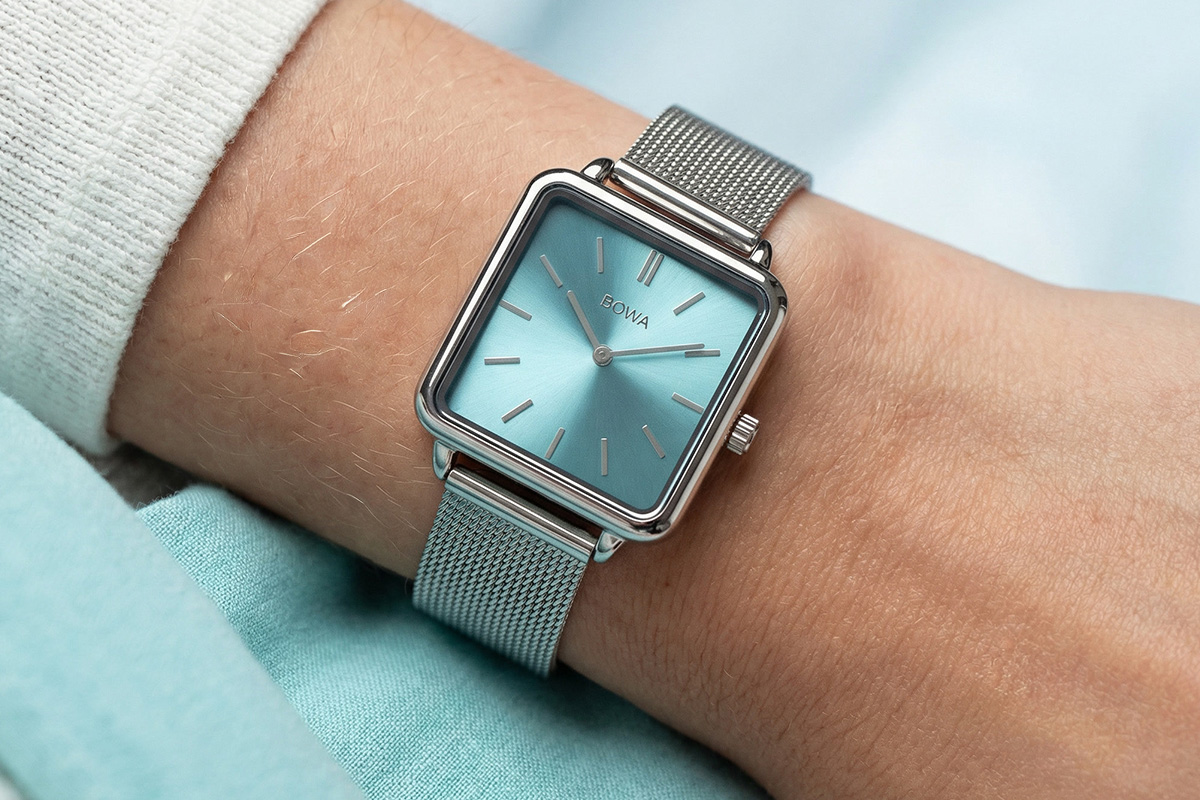 BOWA Vienna Ice-Blue Silver Mesh 29 VI295-95-165M