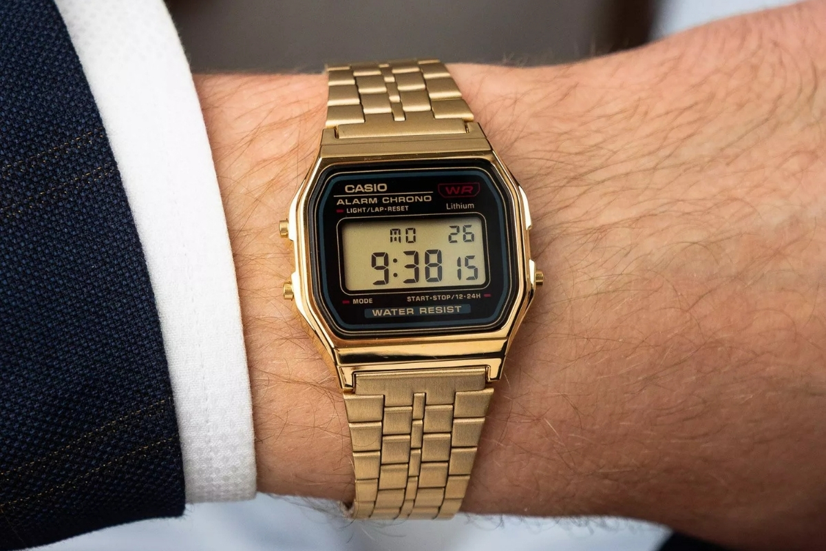 Zegarek męski Casio VINTAGE Gold