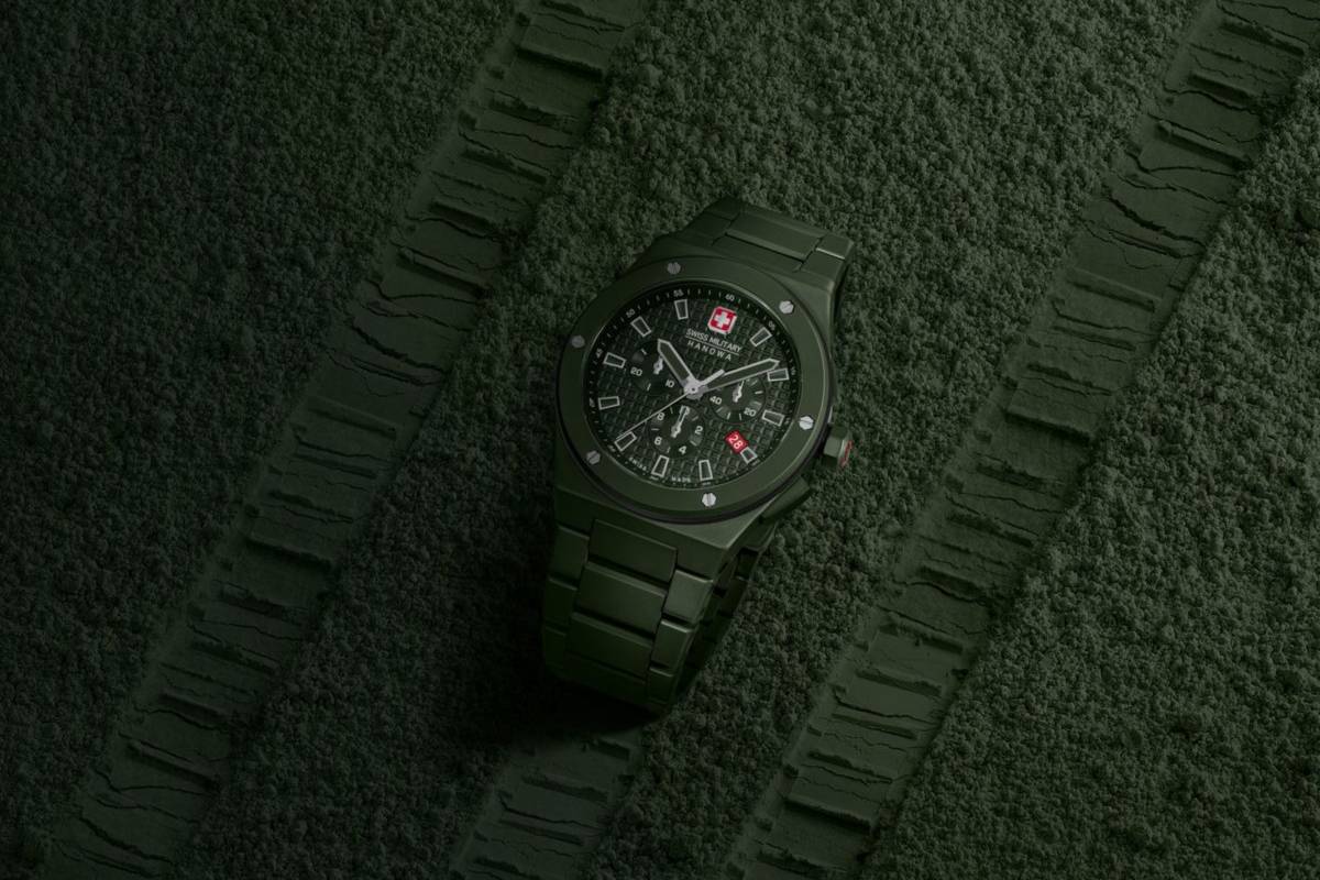 Zegarek męski Swiss Military Hanowa Sidewinder Chronograph Ceramic