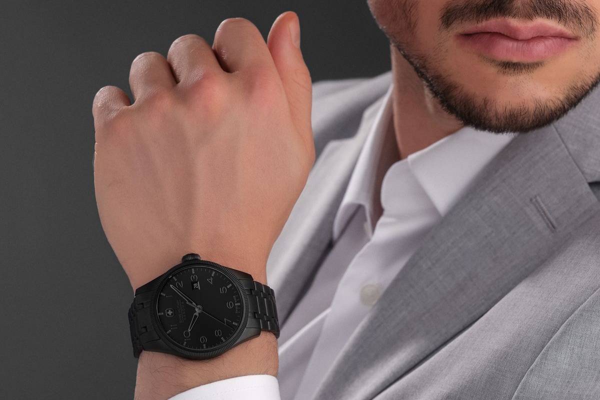 Zegarek męski Swiss Military Hanowa Thunderbolt Stealth