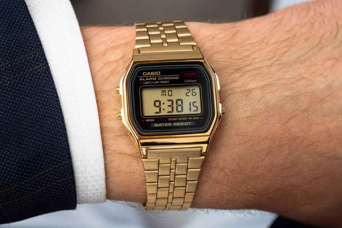 Zegarek męski Casio VINTAGE Gold