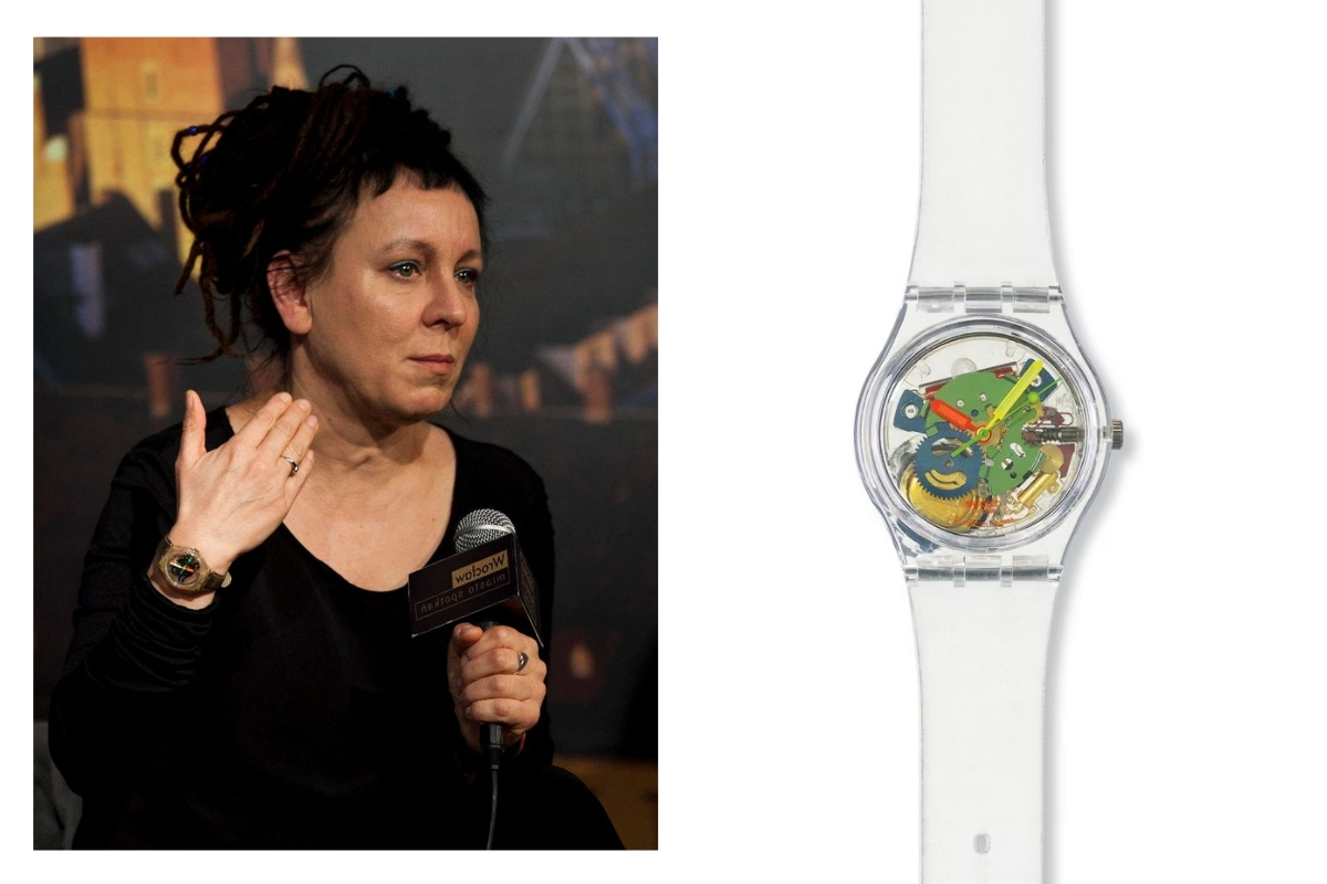 Jaki zegarek nosi Olga Tokarczuk?
