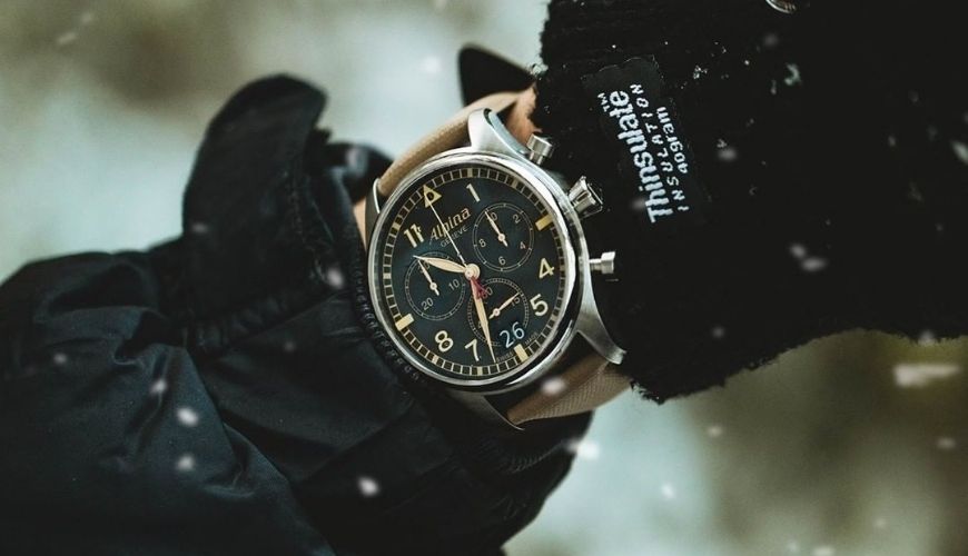 Lotniczy zegarek Alpina Startime