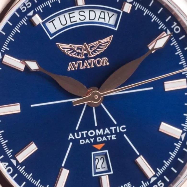 Zegarek Aviator V.3.20.2.225.4 - Datownik dzienny