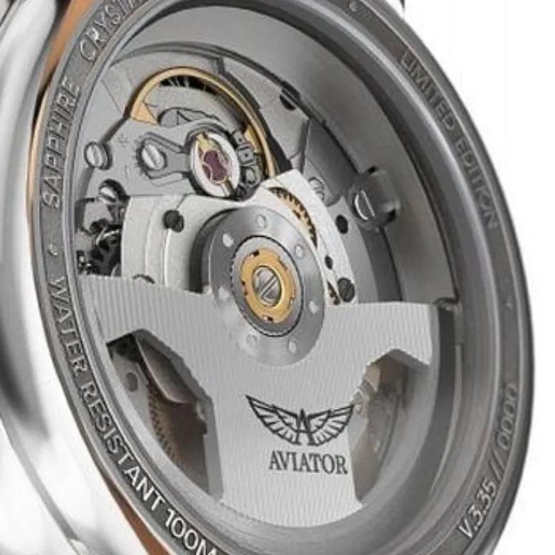 Zegarek Aviator V.3.35.2.275.4 - Mechanizm automatyczny