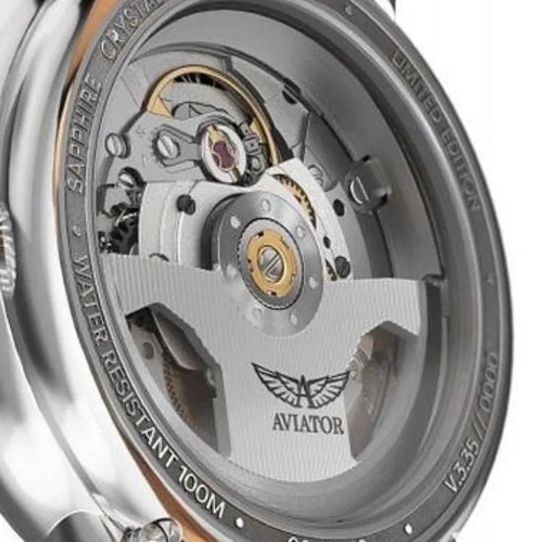 Zegarek Aviator V.3.35.0.276.4 - Mechanizm automatyczny
