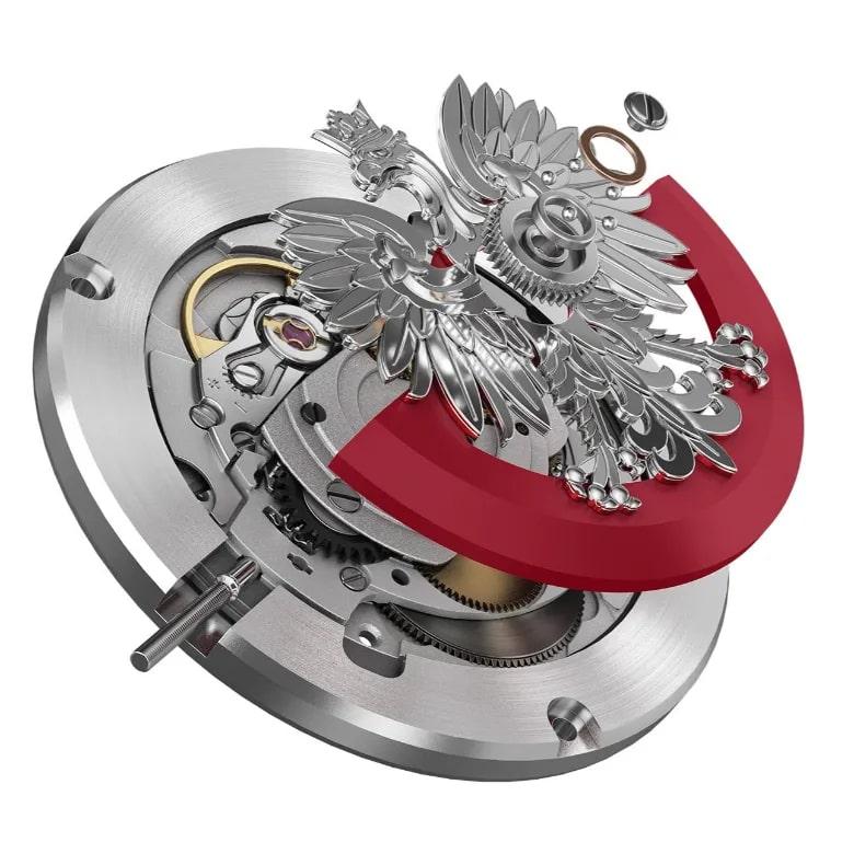 Zegarek Aviator V.3.35.2.282.4 PL - Mechanizm automatyczny