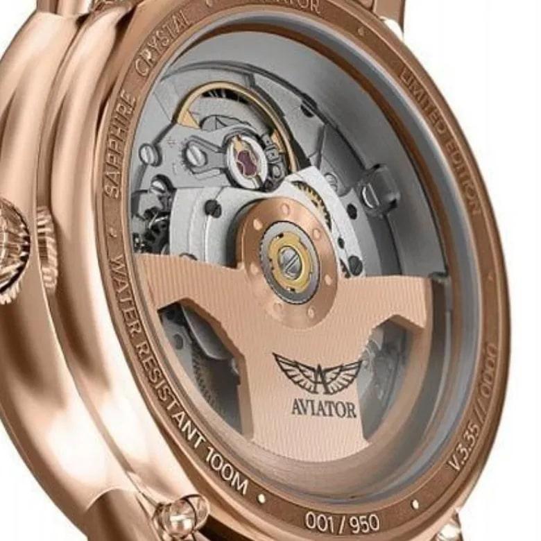 Zegarek Aviator V.3.35.2.279.4 - Mechanizm automatyczny