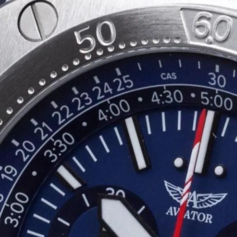 Zegarek Aviator M.2.30.0.220.6 - Suwak logarytmiczny E6B