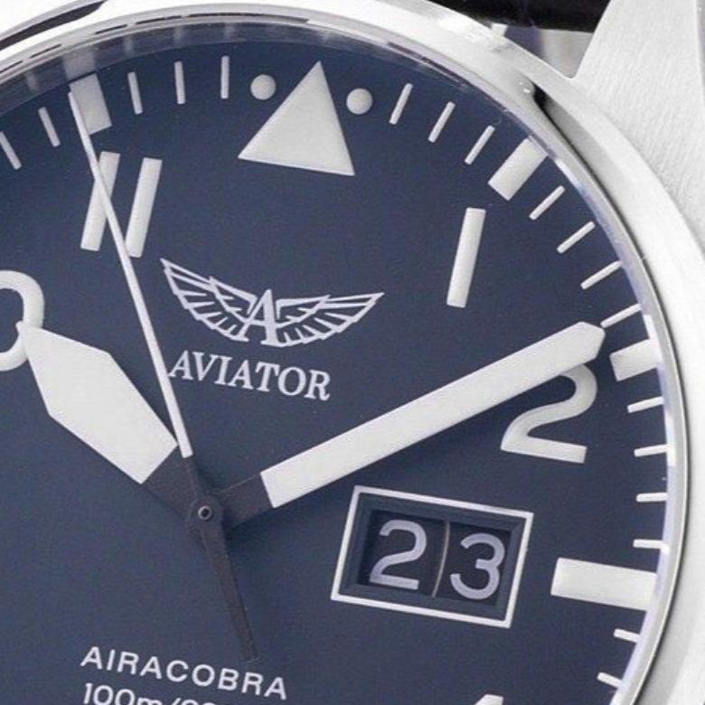 Zegarek Aviator V.1.22.0.149.4 - Szkło szafirowe