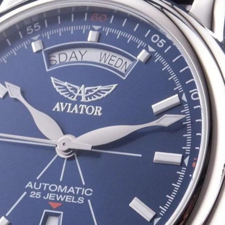 Zegarek Aviator V.3.20.0.145.4 - Szkło szafirowe