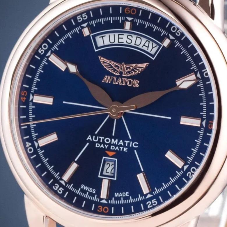 Zegarek Aviator V.3.20.2.225.4 - Szkło szafirowe