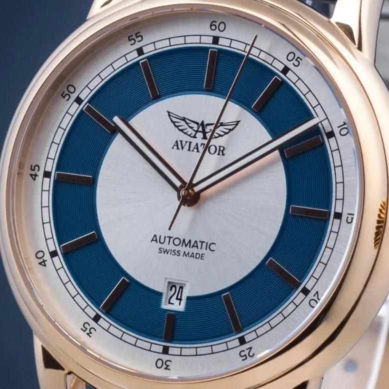 Zegarek Aviator V.3.32.2.270.4 - Szkło szafirowe