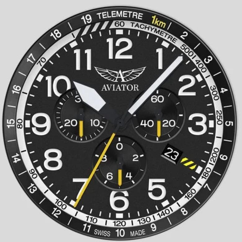 Zegarek Aviator V.2.25.5.174.4 - Tachymetr