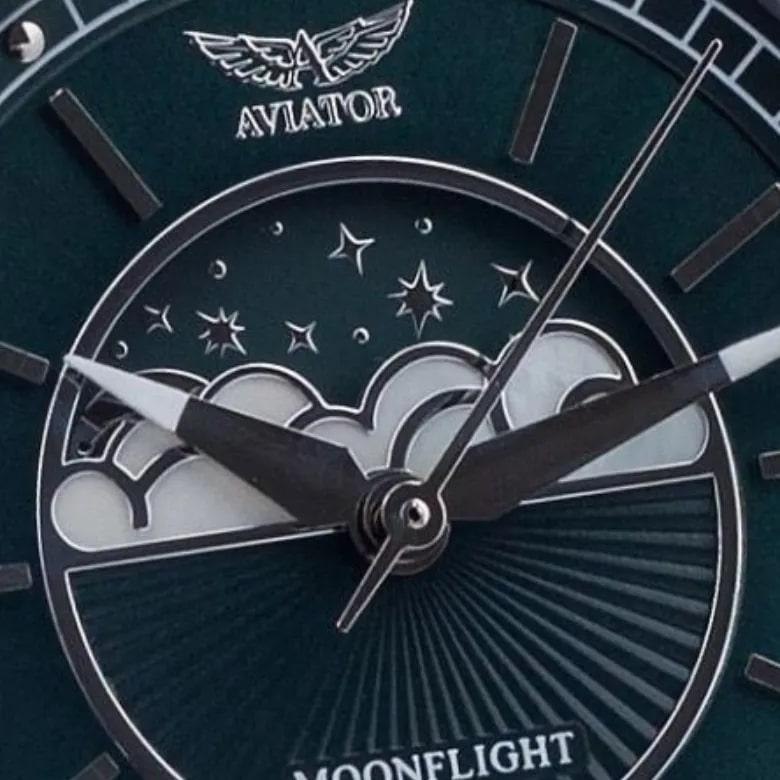 Zegarek Aviator V.1.33.0.262.4 - Wskaźnik faz księżyca