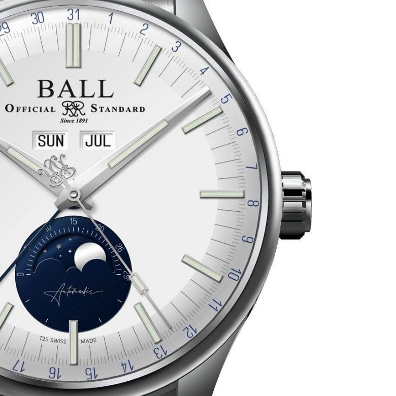 Ball Engineer II Moon Calendar Limited Edition NM3016C-S1J-WHGR