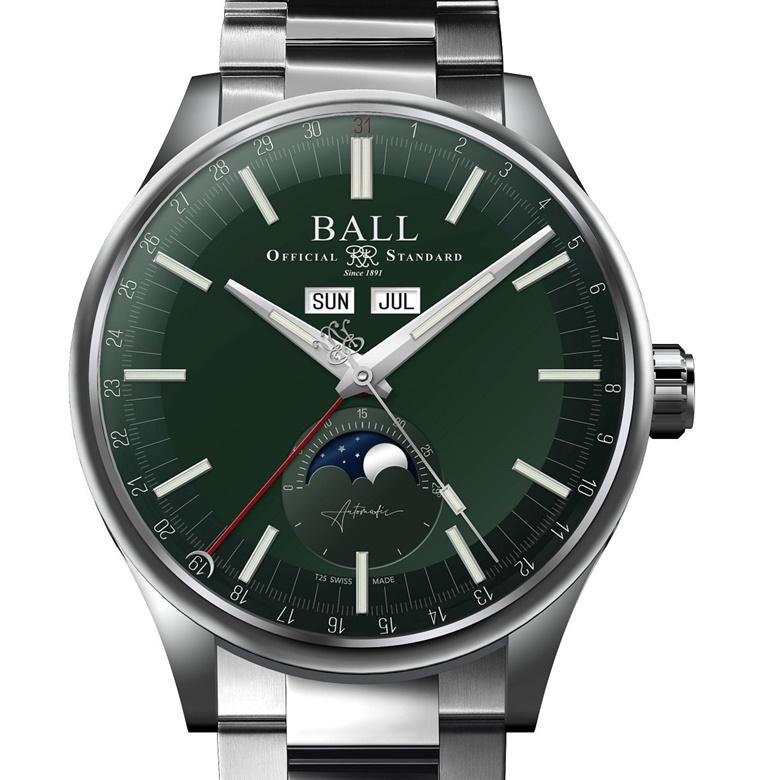 Ball Engineer II Moon Calendar Limited Edition NM3016C-S1J-GR