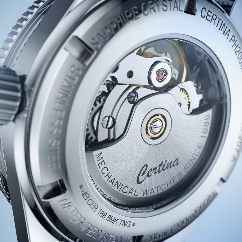 Zegarek Certina C036.207.18.106.00 (C0362071810600) - Mechanizm automatyczny